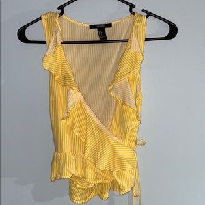 Yellow and white tank!